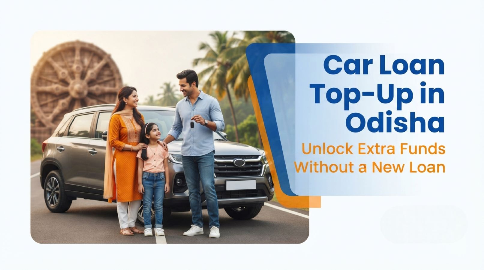 Car loan top-up application process in Odisha with EzyLoan showing quick approval and low interest rates
