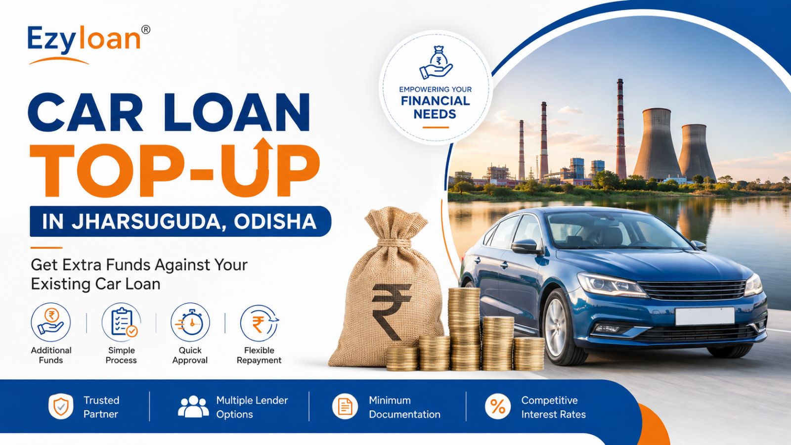 Car Loan Top-Up in Jharsuguda Odisha with EzyLoan
