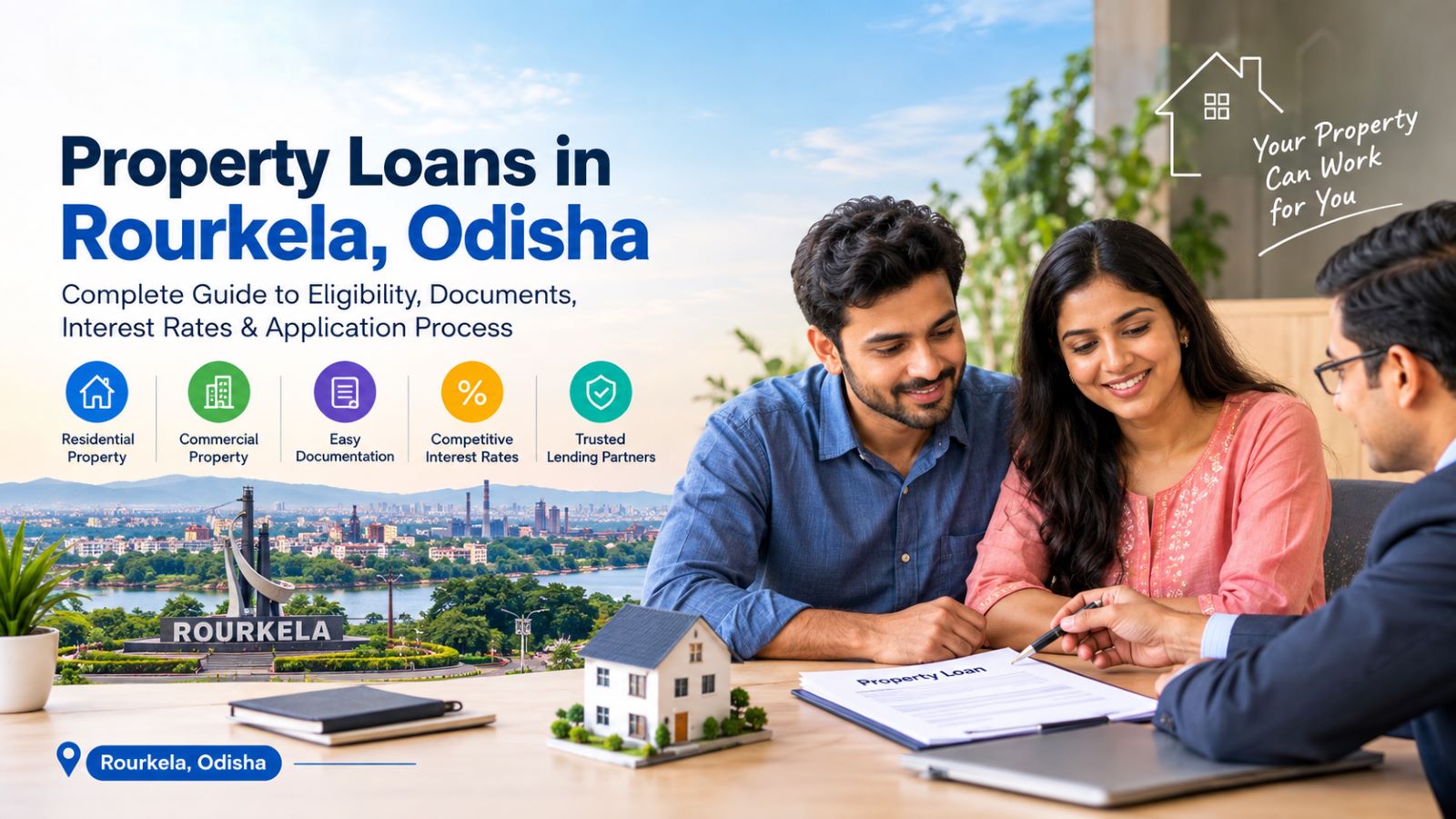 Property Loans in Rourkela Odisha for Residential and Commercial Property
